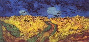 Хижины и Пшеничное поле с воронами – одни из самых сильных картин Ван Гога